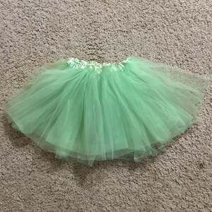 Mint green tutu, costume, tinkerbell, NEW